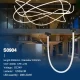 SMD 2835 4000K Ra90 IP65 38.4W 288LEDs/M Neon Flexy Strip LED-Striscia a LED per Interni--S0904 (2)