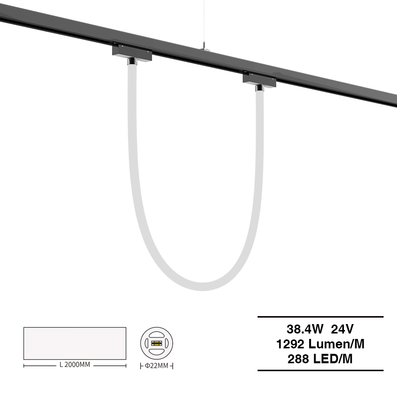 SMD 2835 4000K Ra90 IP65 38.4W 288LEDs/M ネオン Flexy ストリップ LED-ジム照明--S0904