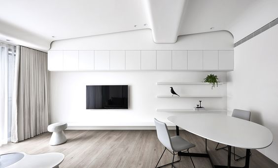 Design moderno del soffitto in cartongesso-Blog--image 19