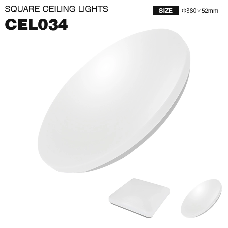 CEL034 Apvalus LED lubinis šviestuvas 4000K 24W-Svetainės lubų šviestuvas--01