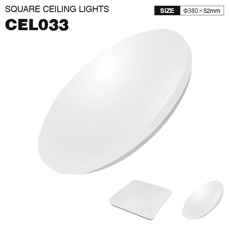 CEL033 Plafoniera LED Soffitto Rotonda 3000K 24W-Plafoniera LED--01