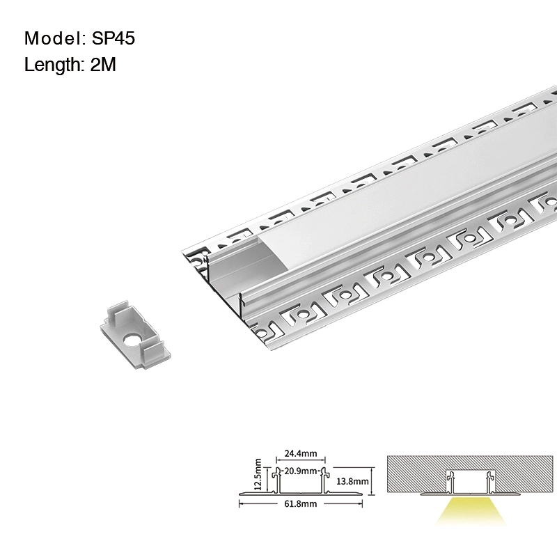LED Strip Profil L2000x61.8x13.8mm SP45-Profilo LED Parete--01