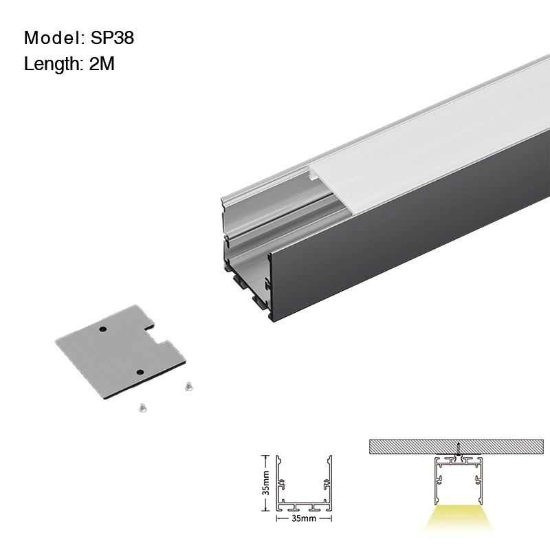 LED Aluminum Profile L2000x35x35mm SP38-LED Profile--01