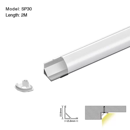 Profilo LED L2000x15.8x15.8mm SP30-Profilo LED Soffitto--01