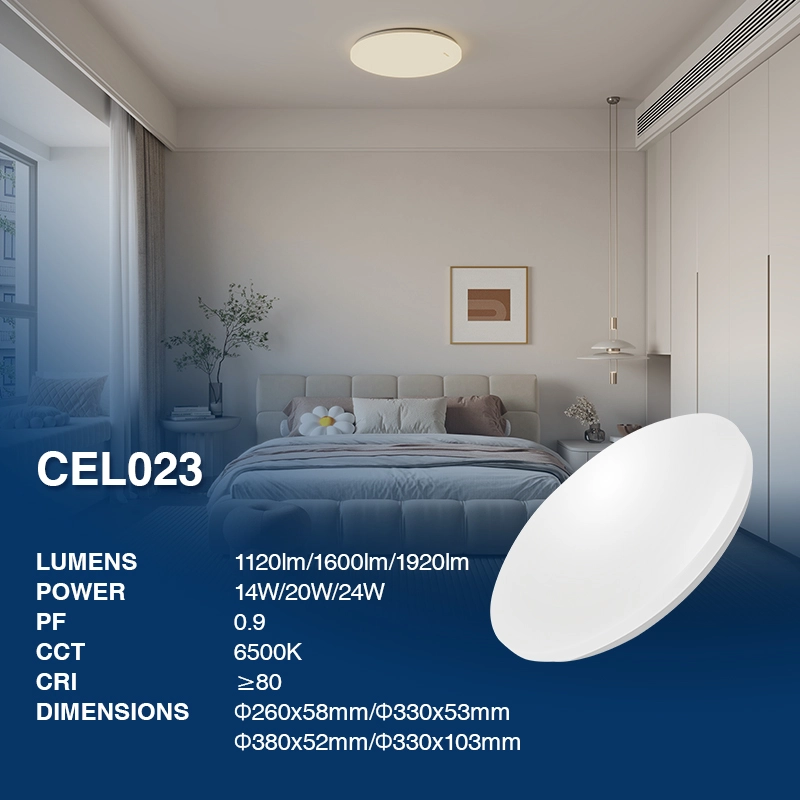 CEL023 LED የጣሪያ መብራቶች 20 ዋ 3000 ኪ 1600lm-LED የጣሪያ መብራት --02