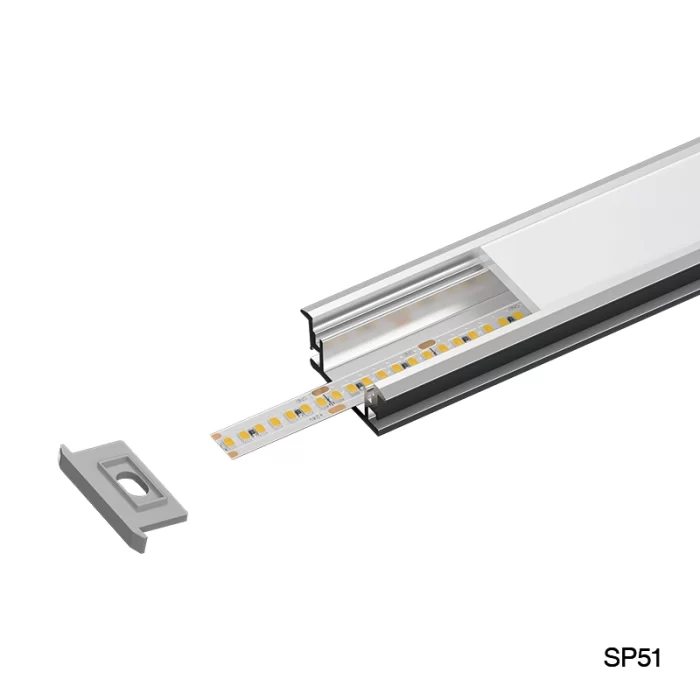 Profili per LED a Parete  L2000x27.1x11.3mm SP51-Profili Per Strisce Led--02