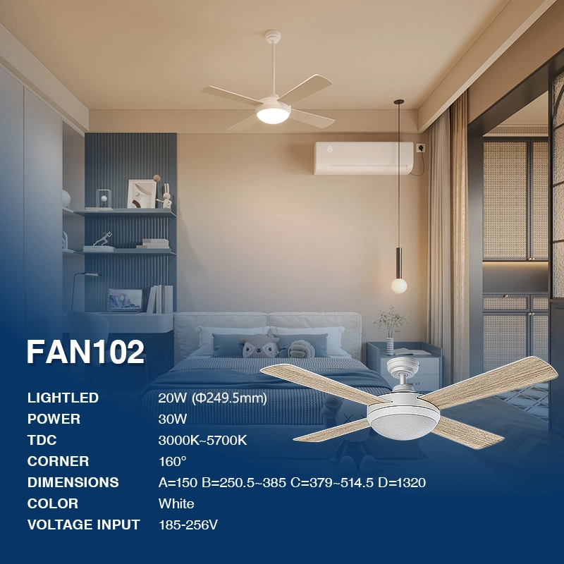 FAN102 Lampadario Ventilatore-Lampade Salotto--02