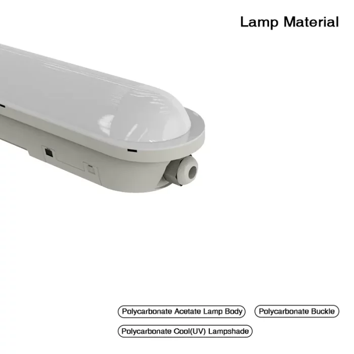 TF005 1x12520lm 1x24W Plafoniera 1 tubi stagna Senza sorgente luminosa 150cm-Plafoniera Stagna LED 150 cm--03