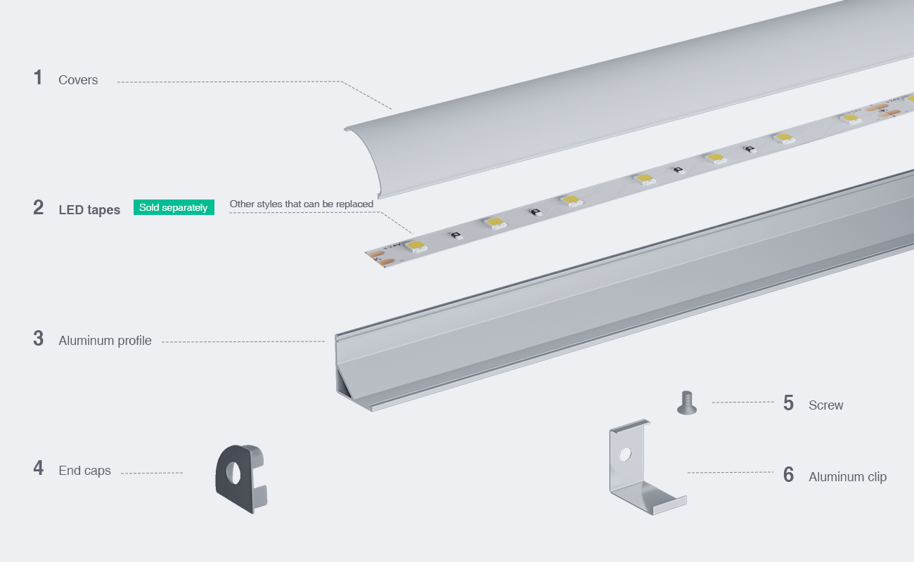 SP30 Profilo LED 2000x15.8x15.8mm-Profilo LED cartongesso--03