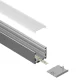 Profilo Striscia LED Serie ufficio L2000x40x34.8mm SP40-Profilo LED Soffitto--03