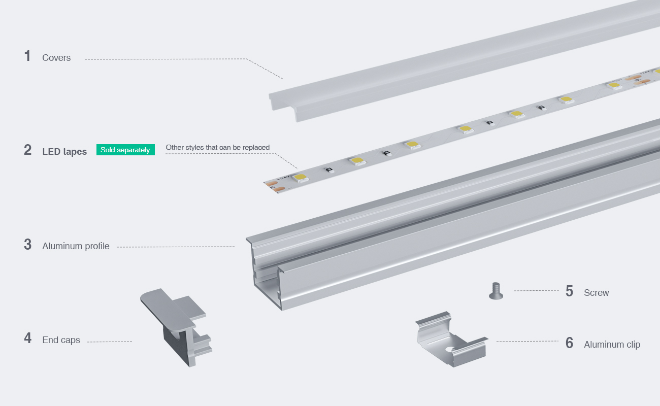 SP25 LED Profili Alluminio 2000x27.2x15mm-Profilo LED a sospensione--03