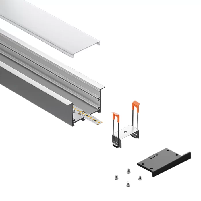 Strip LED con Profilo L2000x63.5x35mm SP43-Profili Per Strisce Led--03