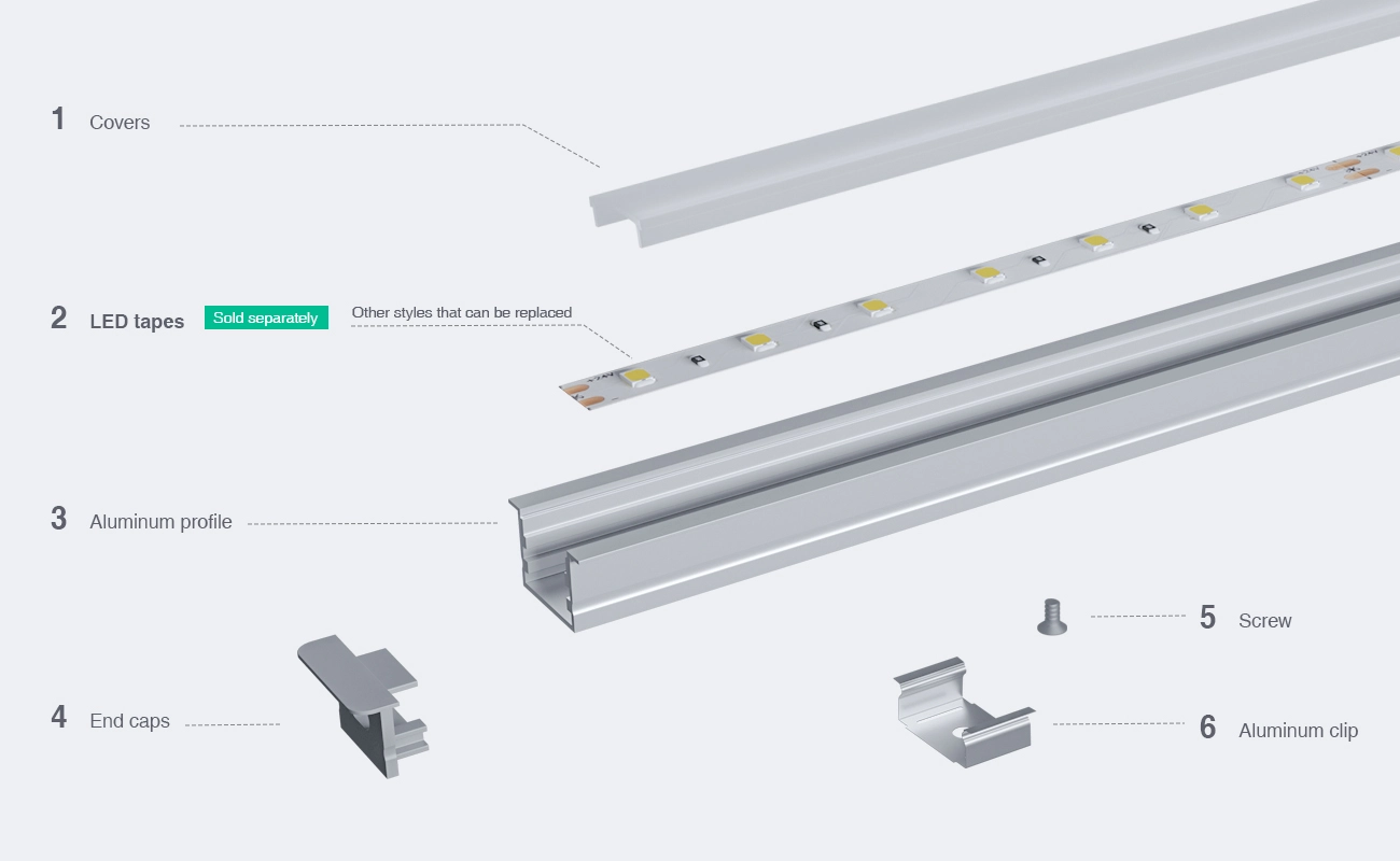 Profili Striscia LED Cartongesso L2000x19.7x10mm SP58-Profilo Alluminio Led--03