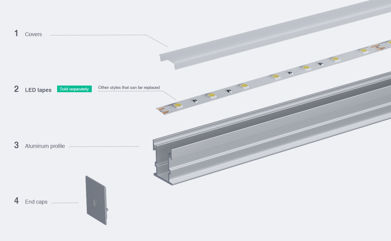 LED Pro Profili L2000x21.3x25.6mm SP52-Profili LED--03