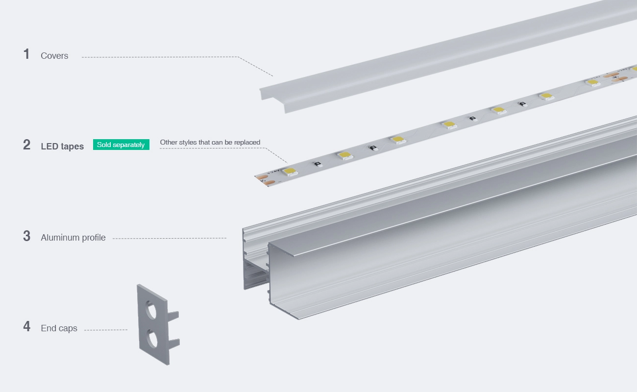 Strip LED Profilo L2000x28.7x20.2mm SP49-Profili LED--03