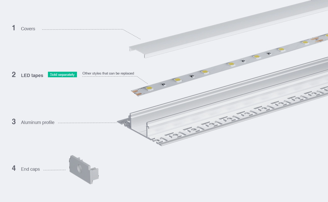 LED Strip Profil L2000x61.8x13.8mm SP45-Profili Per Strisce Led--03