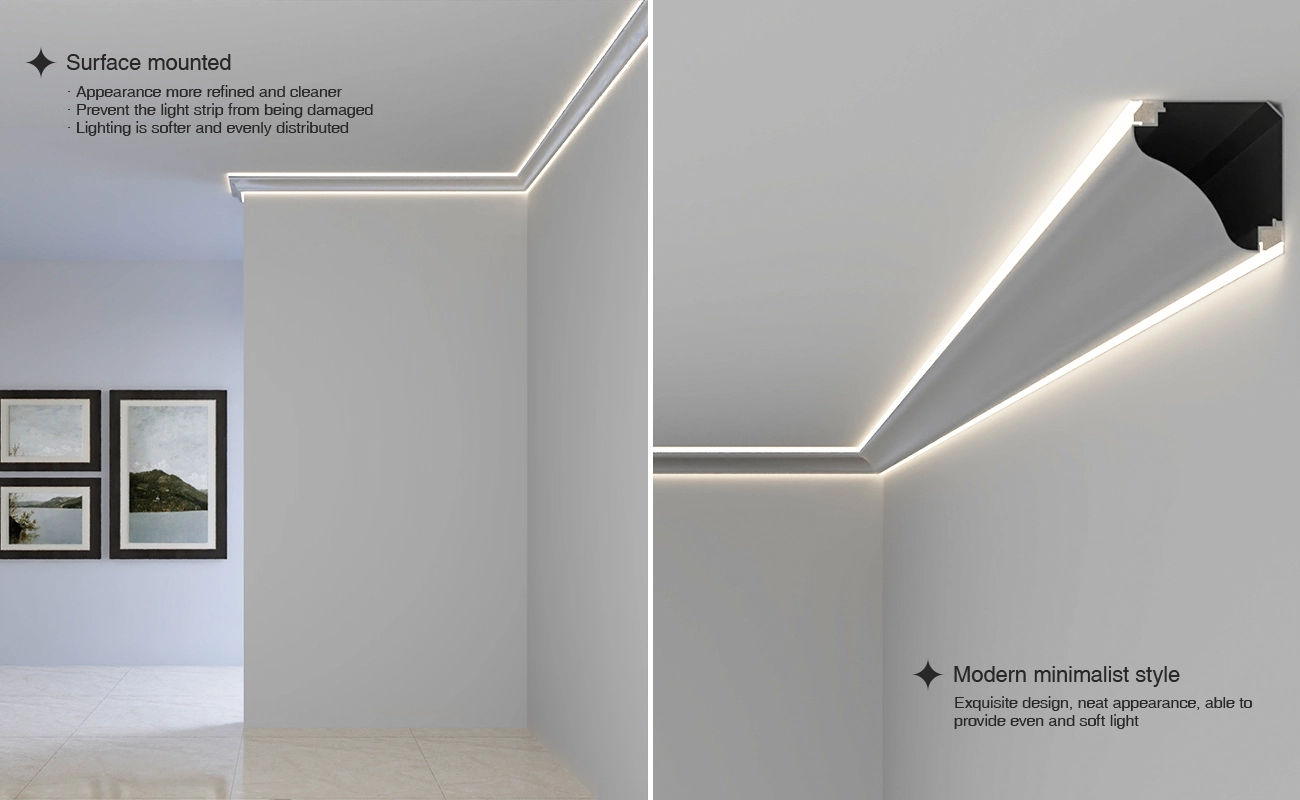 Profili per Cartongesso L2000x69.1x69.1mm SP56-Illuminazione Showroom--04