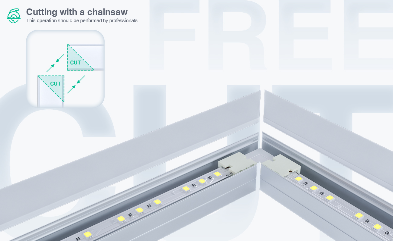 SP34 Profili per Strisce LED Soffitto 2000x19.3x13mm-Profilo Led Incasso--06