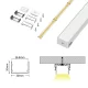 Profili per LED L2000x30x20mm SP37-Profilo LED Incasso--06