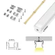 Profilo di Alluminio per LED L2000x17.2x14.4mm SP31-Profilo LED Soffitto--06