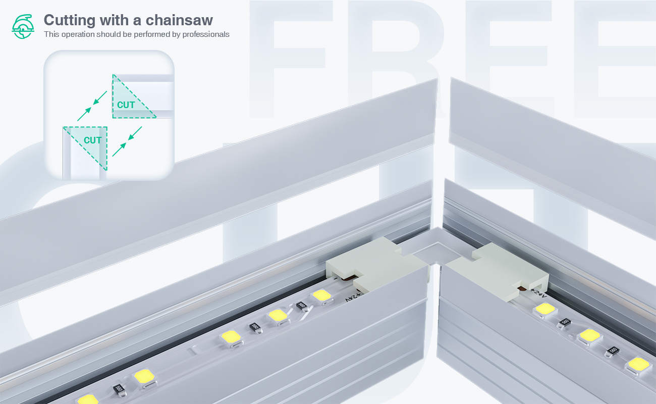 Profilo LED Incasso L2000x24.5x14.2mm SP32-Profilo LED Soffitto--06