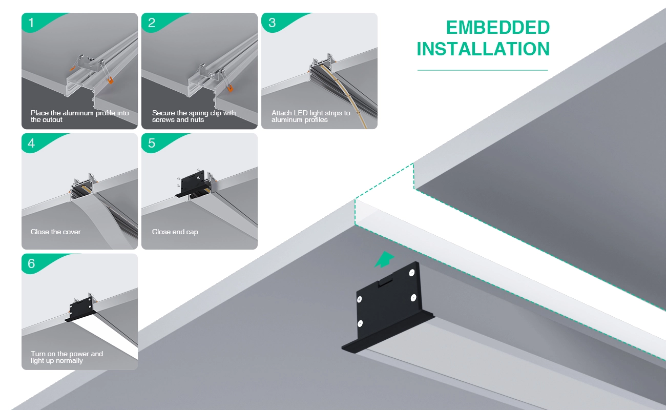 Strip LED con Profilo L2000x63.5x35mm SP43-Profili LED--07