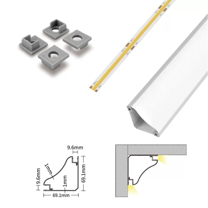 Profili per Cartongesso L2000x69.1x69.1mm SP56-Illuminazione per supermercati--07