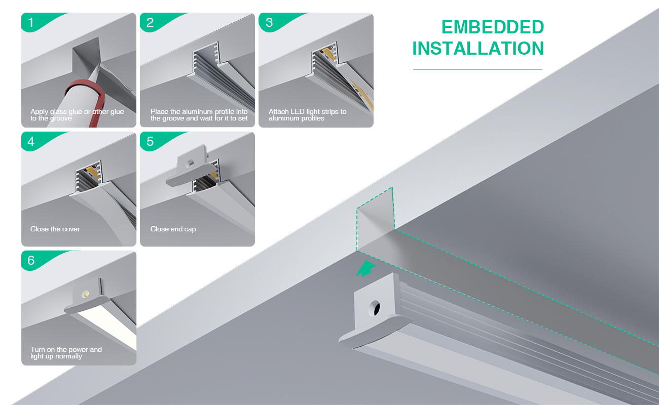 Profilo LED Incasso L2000x24.5x14.2mm SP32-Profili LED--07