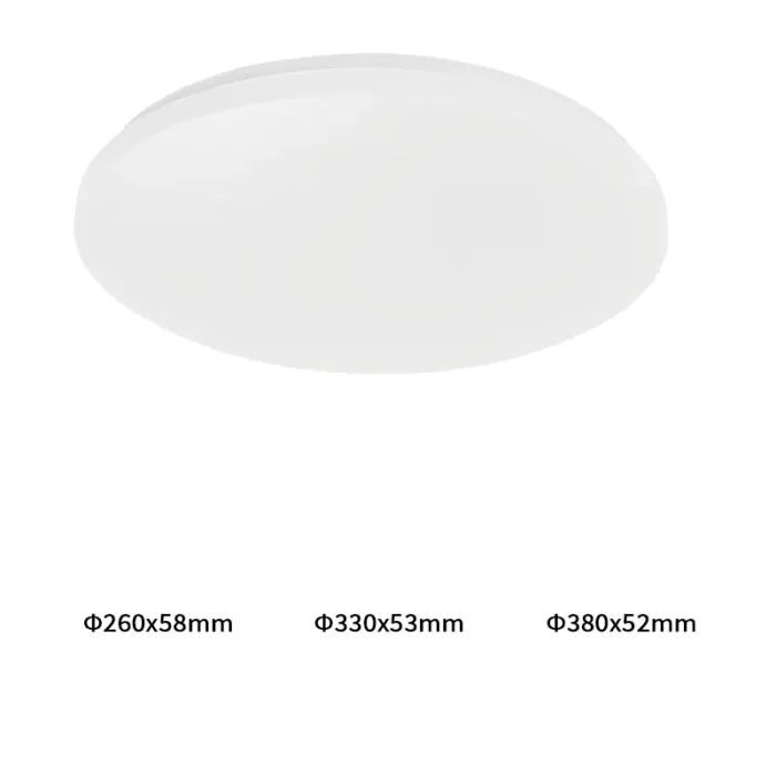 CEL023 Plafoniere LED da Soffitto 20W 3000K 1600lm-Plafoniera camera da letto--07