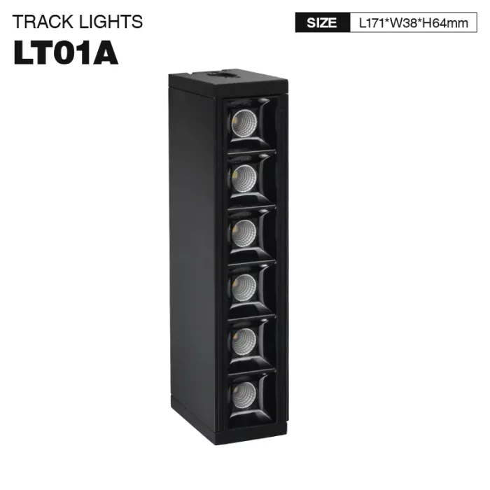 SLL001-B 6W 3000K 30° Nero Modulaer-Prodotti Personalizzabili--1