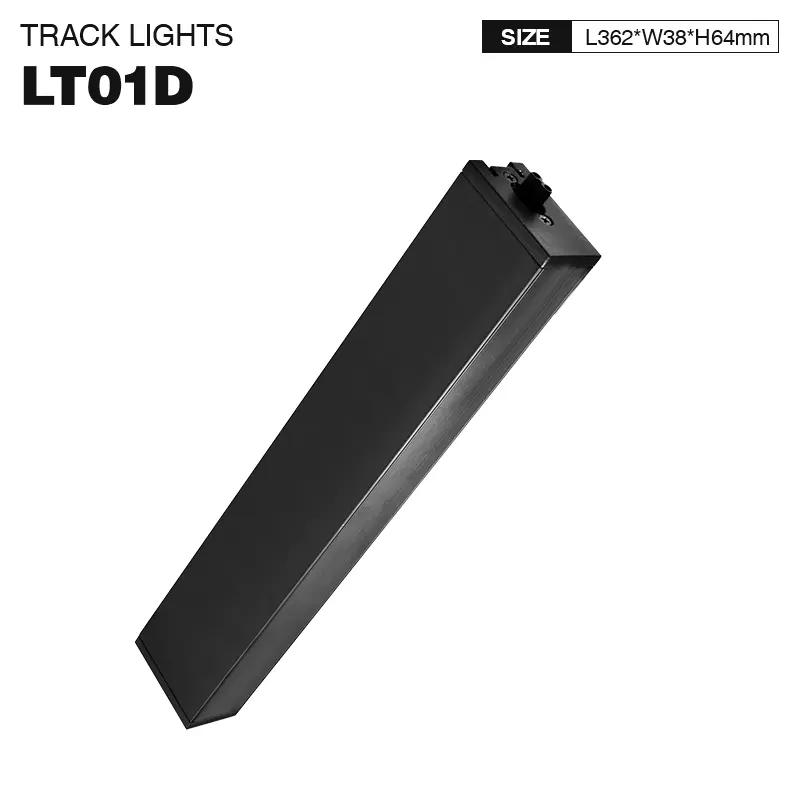 Làmpada LED lineal 75W PF0.9 Negre 3 anys de garantia - LT01D-SLL001-B-Kosoom-Track Spotlights--1