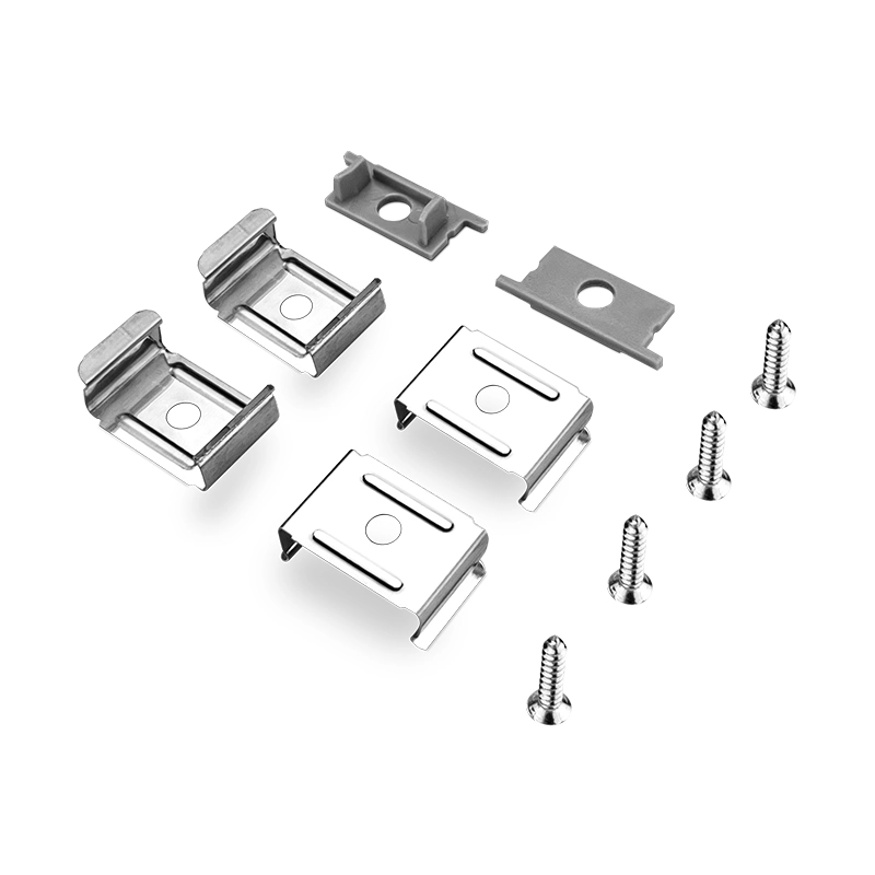 SP23-LED Profiles Accessories caps*2 Hook clips*4 screws*4(3*16)-LED Profiles--SP23 A