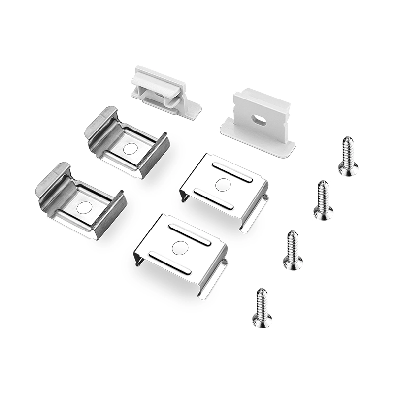 SP25-LED Profilləri Aksessuarlar qapaqları*2 Qarmaq klipləri*4 vintlər*4(3*16)-LED Profilləri--SP25 A