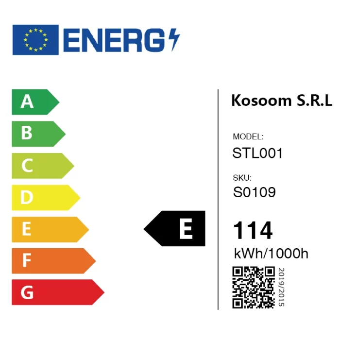 STL001 17W 3000K 120° Striscia luminosa a LED-Lampade Da Interno--energ S0109