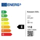 STL001 17W 4000K 120° Striscia LED-Striscia LED IP20--energ S0110