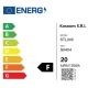 SMD 2835 3000K Ra80 IP44 20W/m 238LEDs/m illuminazione strisce LED soffitto-Striscia a LED per Interni-STL005-energ S0404