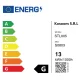 SMD 5050 RGB IP65 13W/m 60LEDs/m 24V Strip LED RGB-Striscia LED Adesive--energ S0603