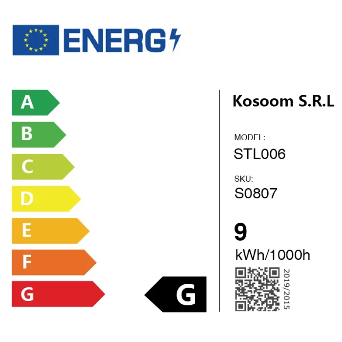 SMD 3000K Ra90 IP65 120LEDs/m L50000*W20*H20mm 24V Strip LED flessibile-Illuminazione LED per negozi--energ S0807