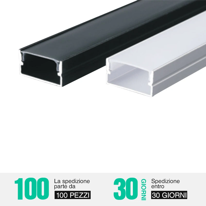 2m LED Ceiling Profile