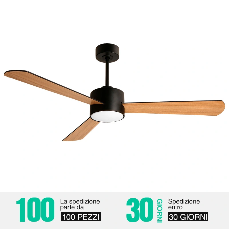 Ang mga ceiling fan nga adunay kahayag ug hilit nga kontrol