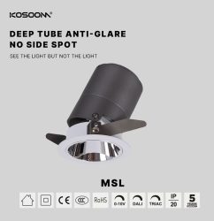 10W Lampade da Incasso 800LM Angolo del Fascio Regolabile 15°/24°/36° MSL07510 MSL-Kosoom-Faretti da Incasso-Prodotti personalizzati